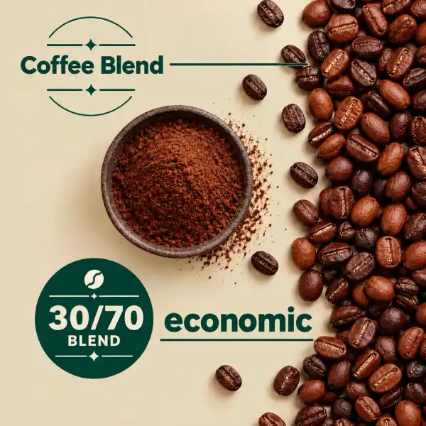 30eb قهوه میکس ۳۰ -۷۰ اقتصادی - تصویر 1